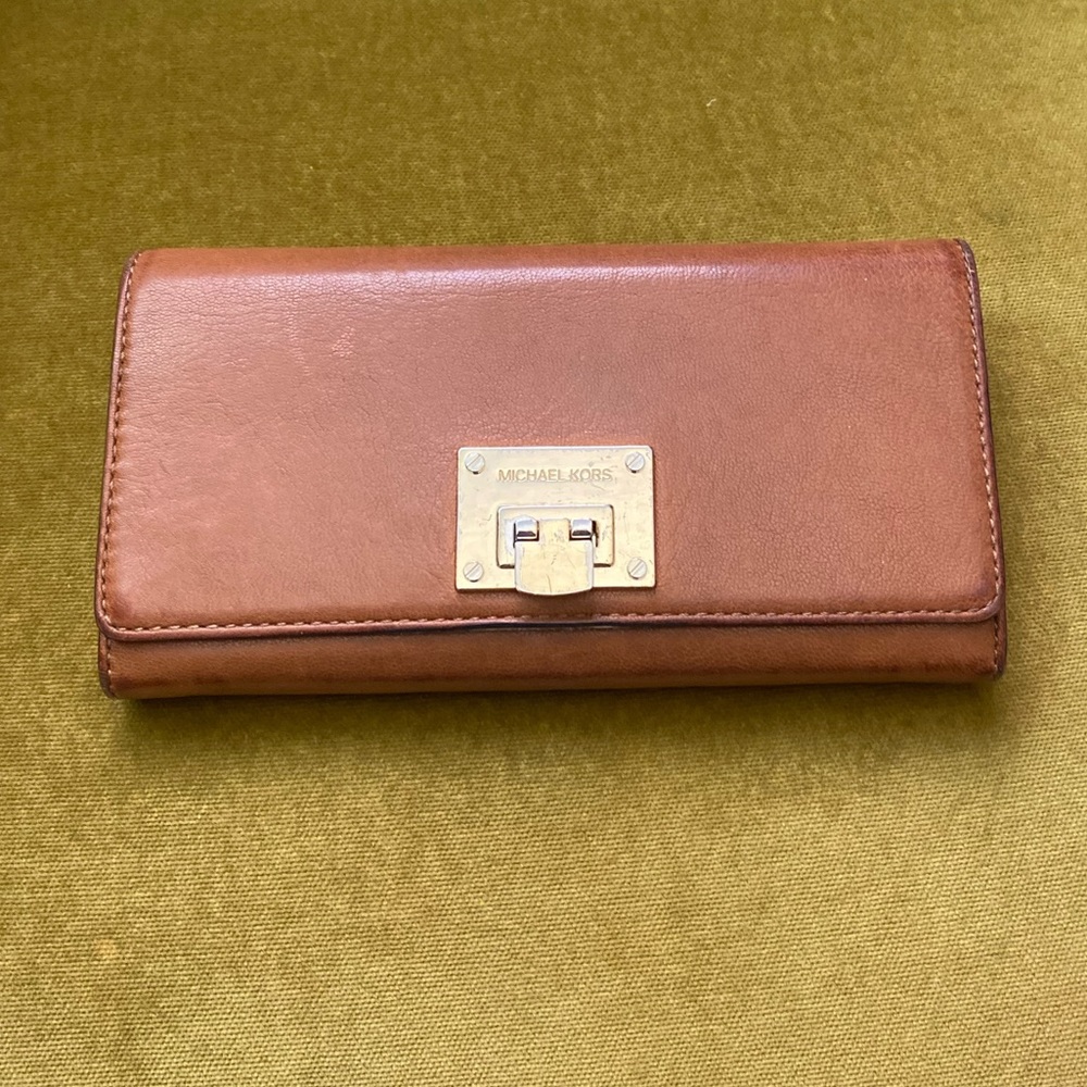 Michael Kors brown wallet